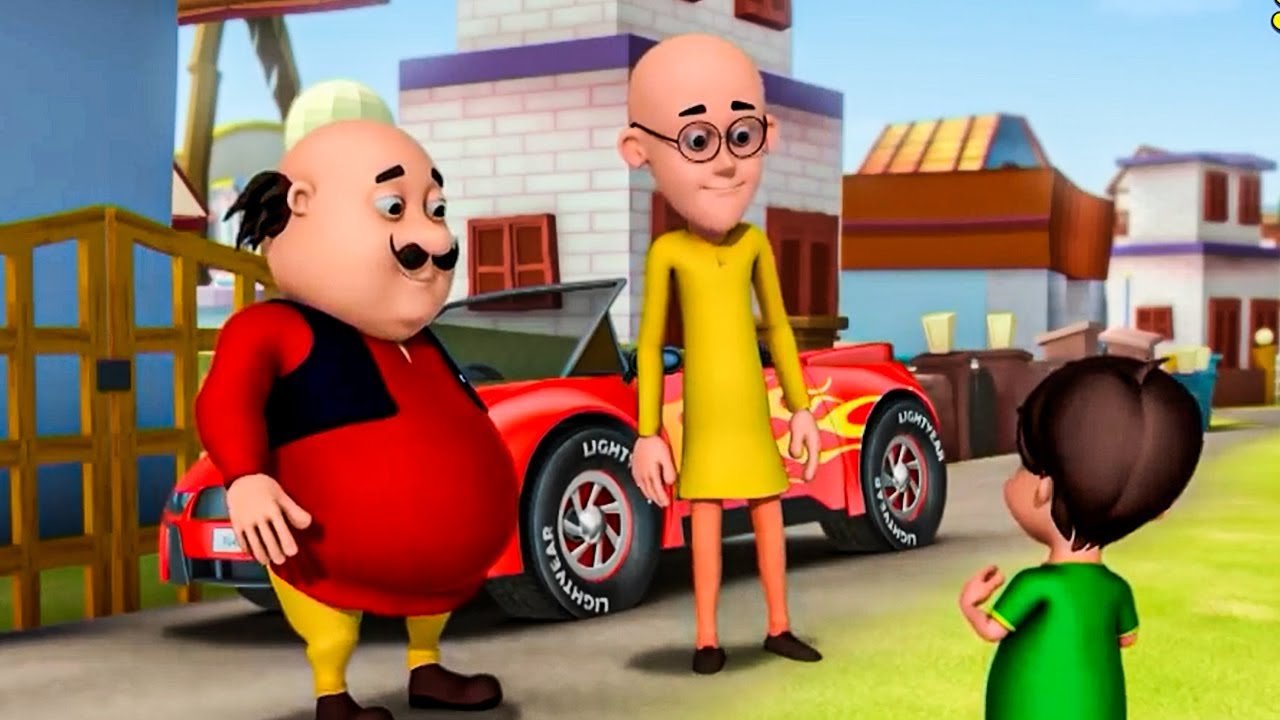 মোটু পাতলু নে লায়া ছোটু কে লিয়ে কার! | Motu Patlu | Motu Patlu Brought A Car For Chhotu!
