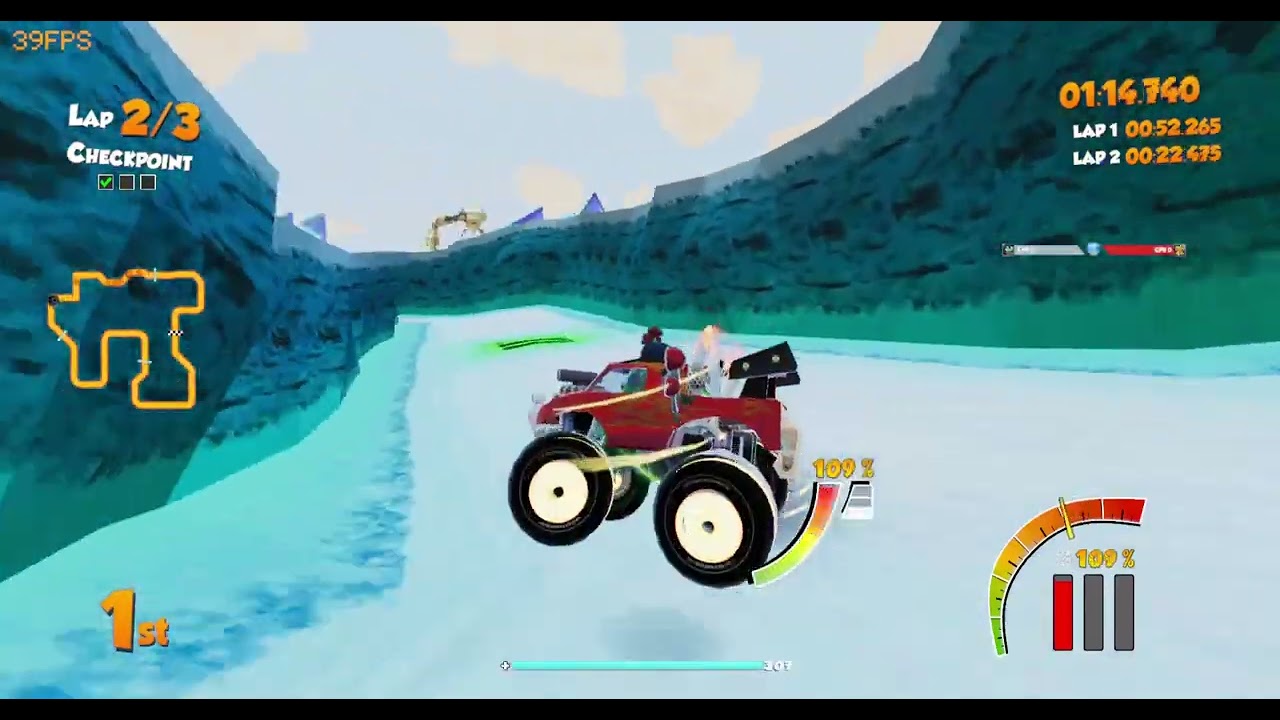 the karters 2 cnk n-gage meteor gorge