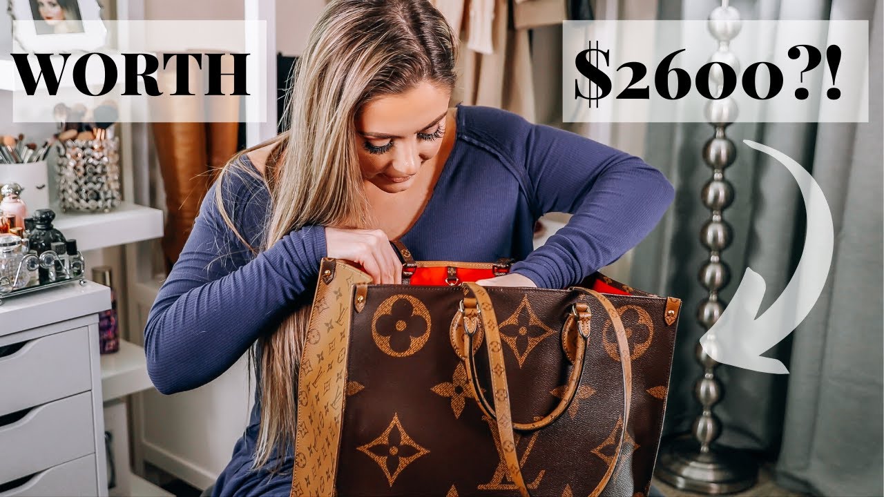 LOUIS VUITTON GIANT MONOGRAM ON THE GO TOTE REVIEW (IS IT WORTH IT?)