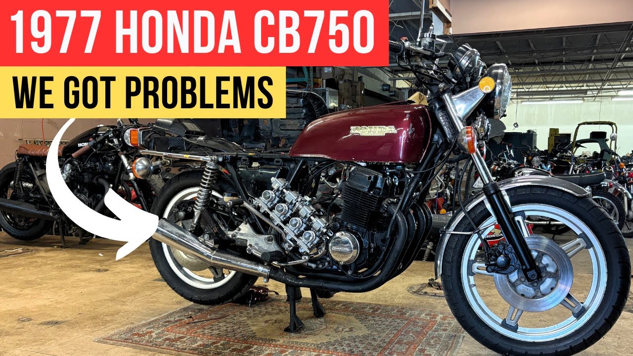 1977 Honda CB750 SuperSport - We Got Problems