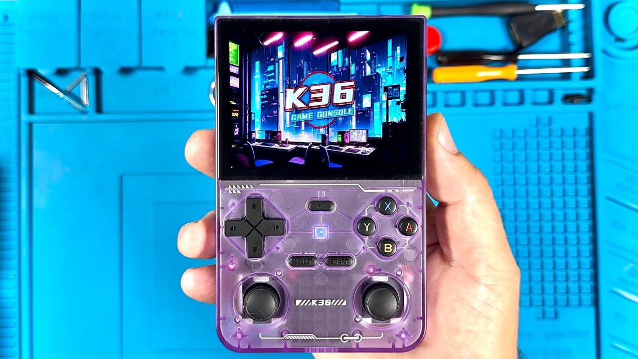Портативная игровая консоль K36 &mdash; распаковка и первые впечатления
