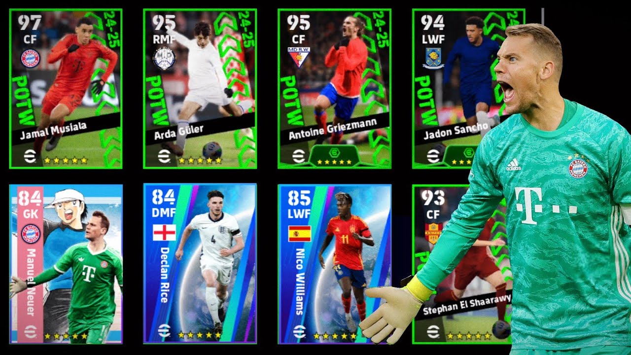Новинка!! 🎁 Открытие набора наград для игроков X5! Efootball 2025 | Карта POTW Джамала Мусиалы CF