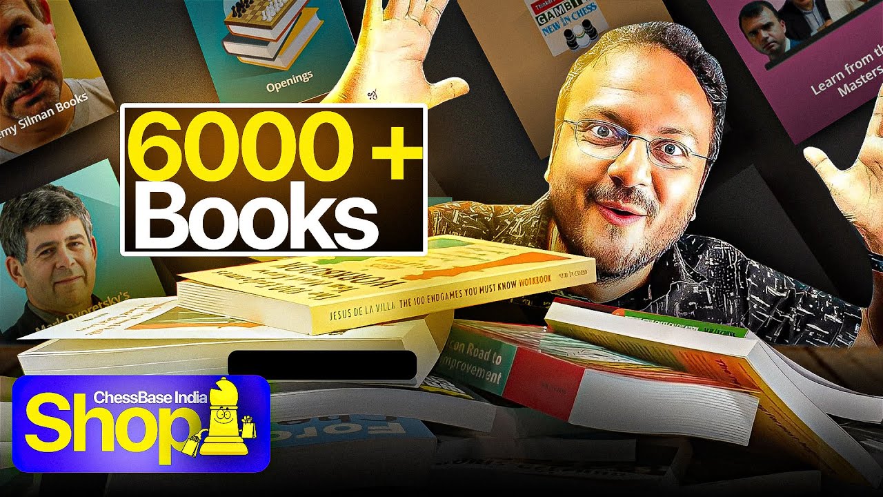 6000+ amazing new chess books have now arrived in India | All titles back in stock