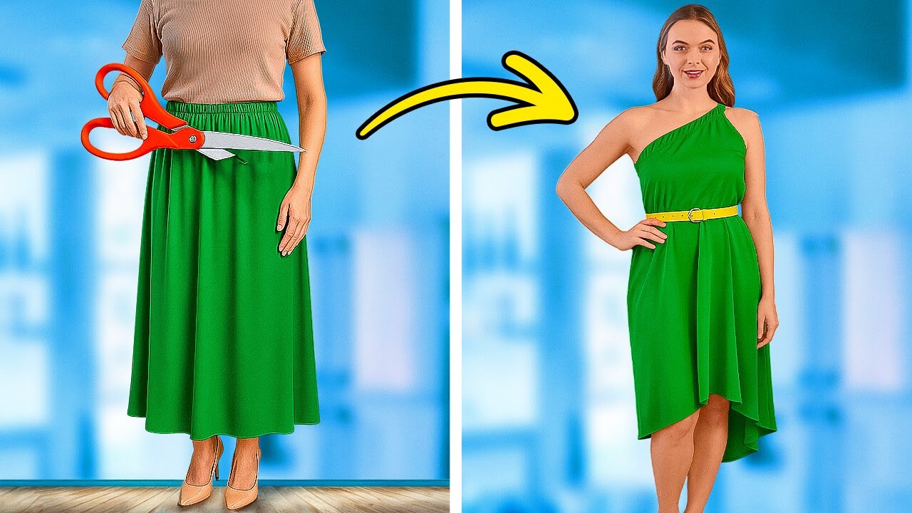 Easy DIY Projects to Repurpose Old Clothing: Change The Old with ONE CUT