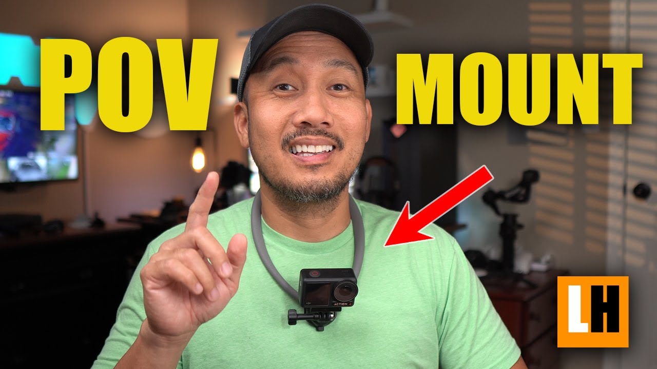 Крепление для шеи Pgytech — лучшее крепление для съёмки POV-видео!