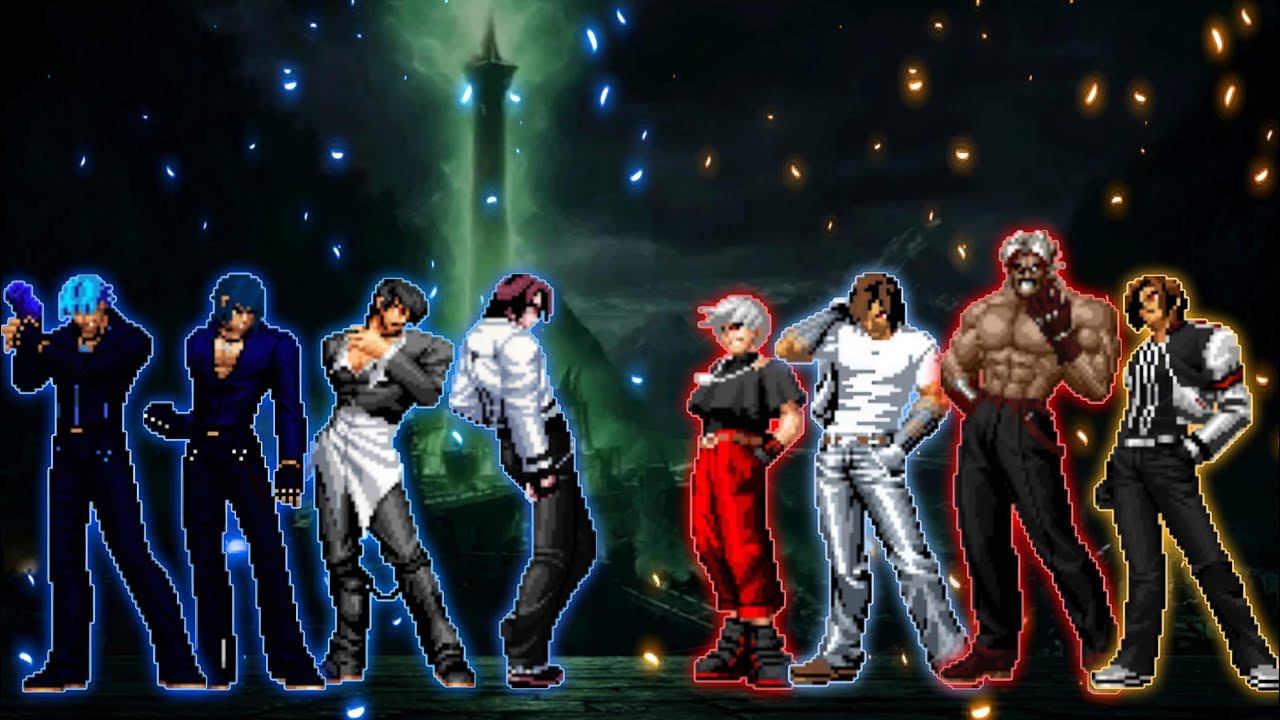 [KOF Mugen] Blue Flames Team VS. Kyo-Impact Team (Request Match)