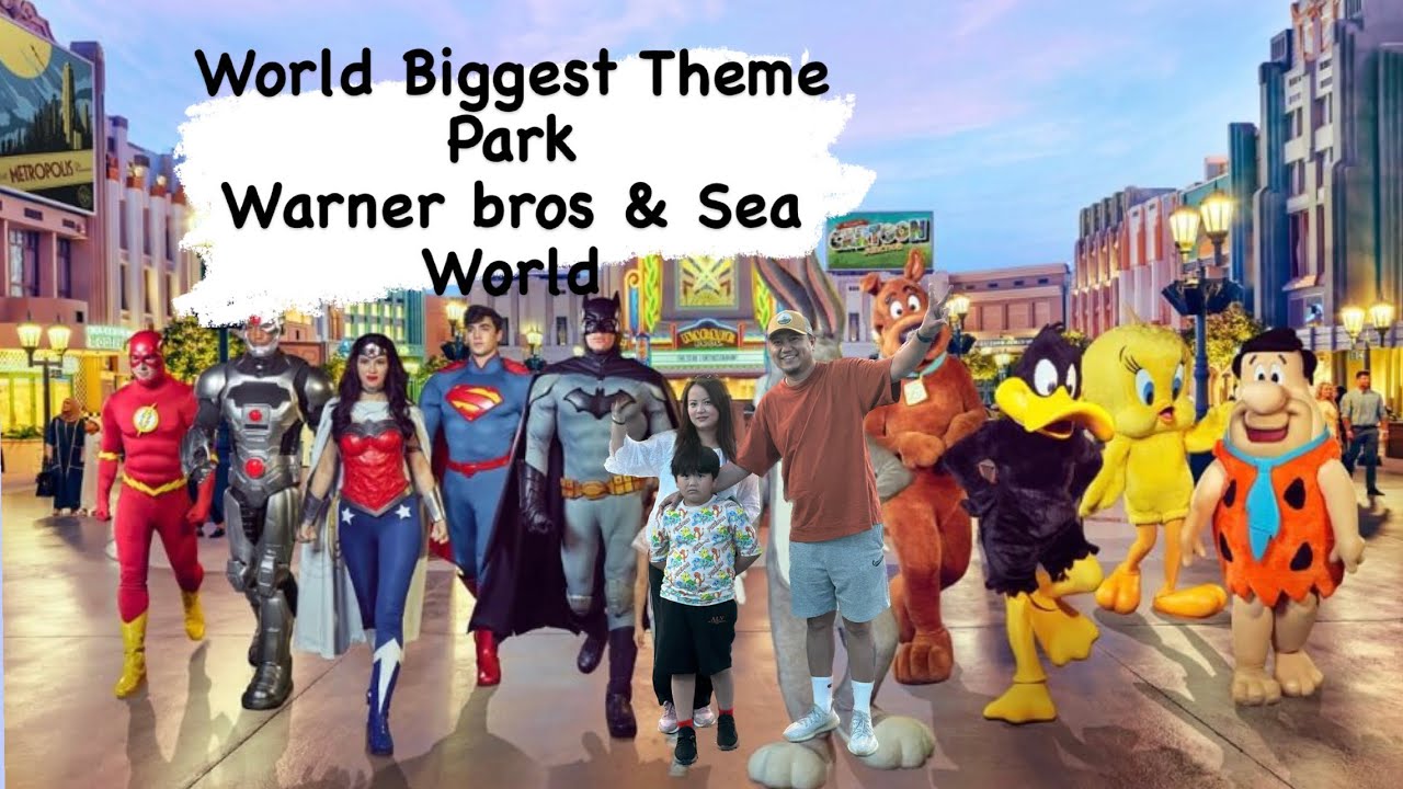 Warner Bros World Abu Dhabi || World biggest Theme Park || Sea World || Ferrari World ||