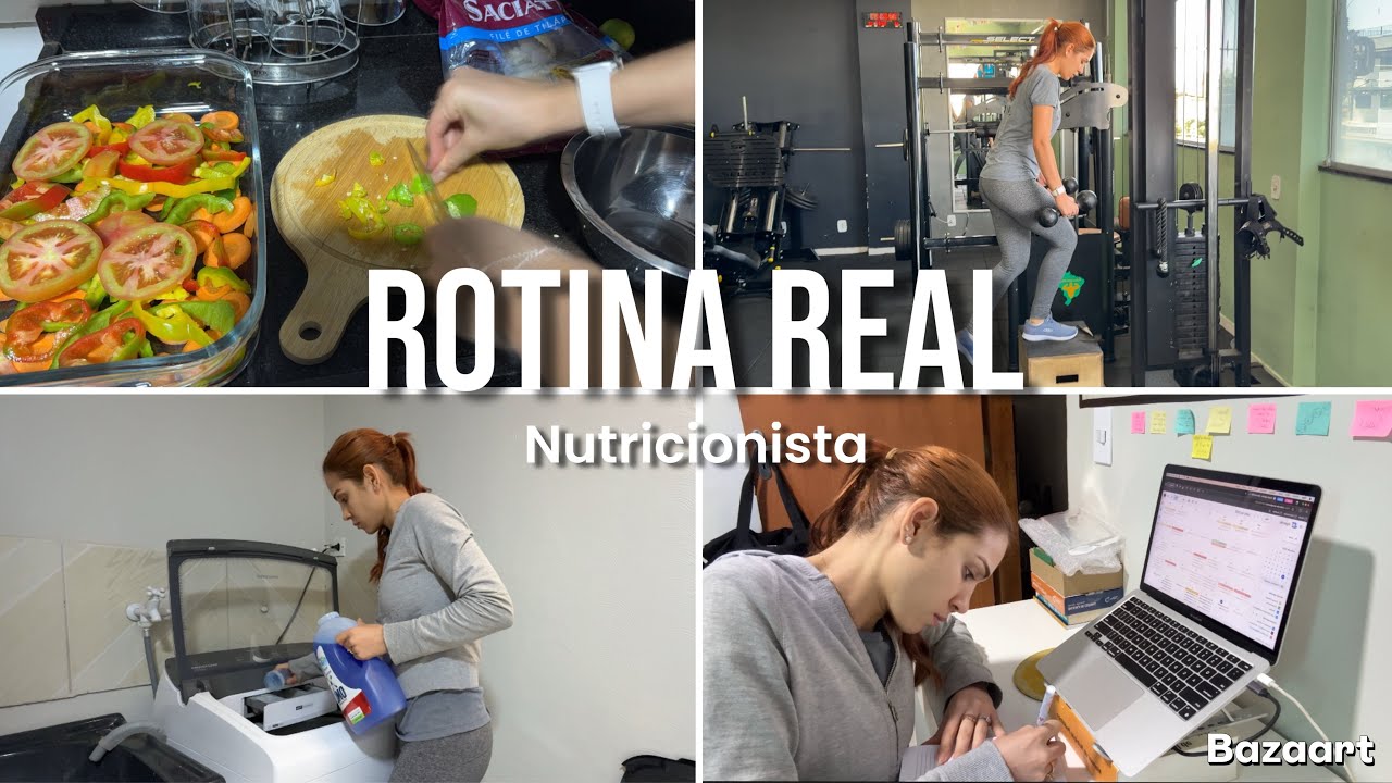 VLOG 1/7: Voltando à rotina, home office, tarefas de casa, treino...