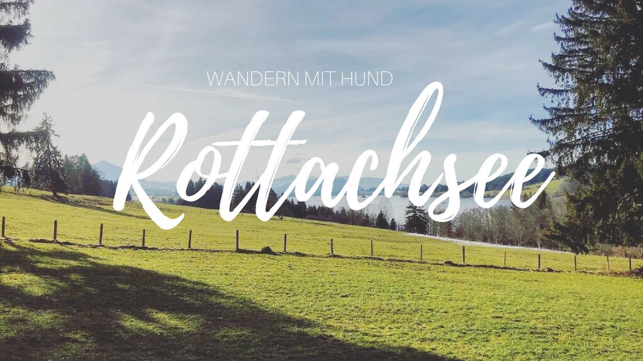 Wandern mit Hund // Rottachsee im Allg&auml;u