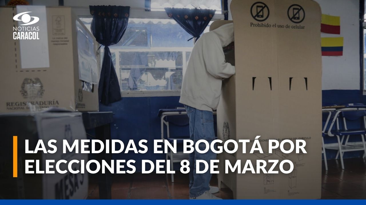 Bogotá se blinda para elecciones del 8 de marzo: definen si habrá ciclovía y cómo será la ley seca