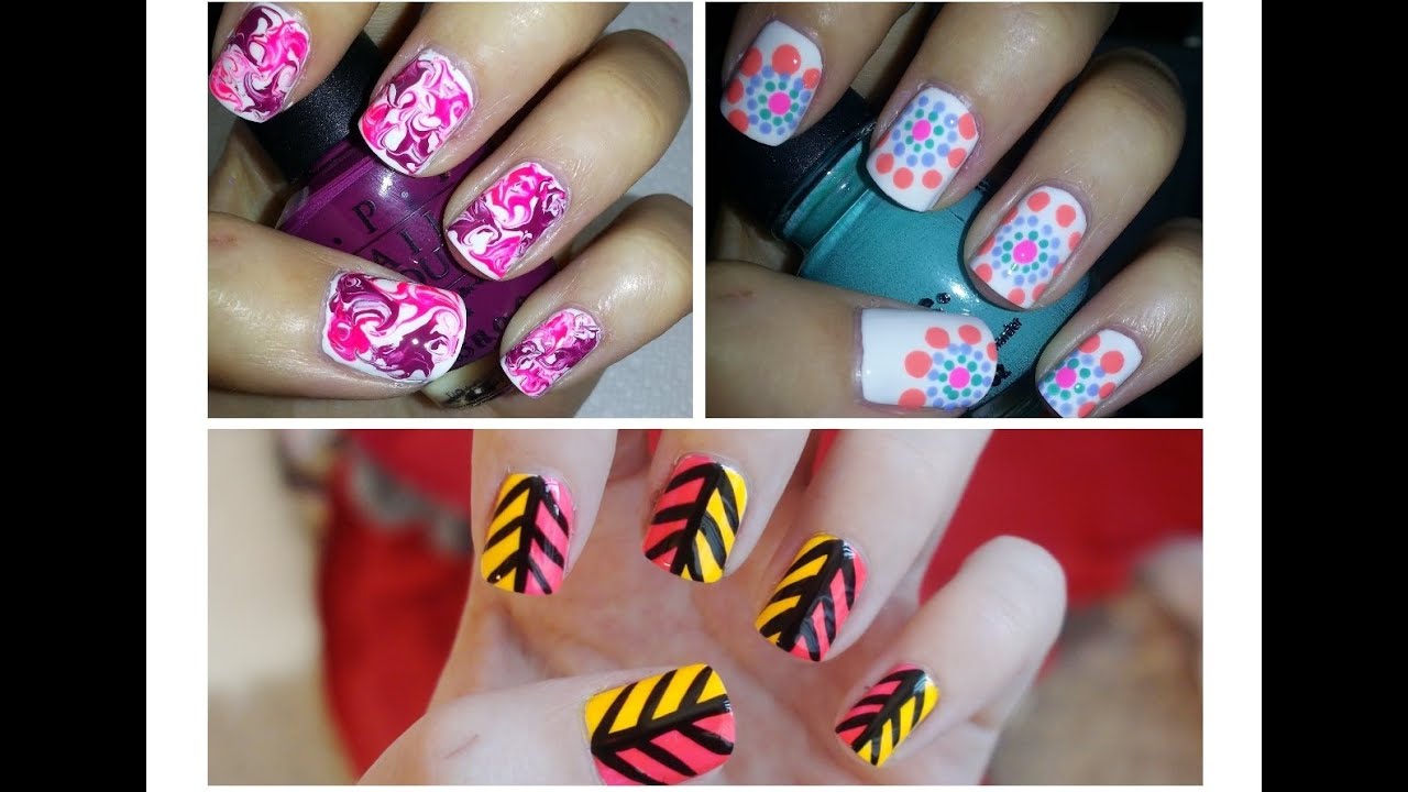 Easy Nail Art For Beginners!!! #3