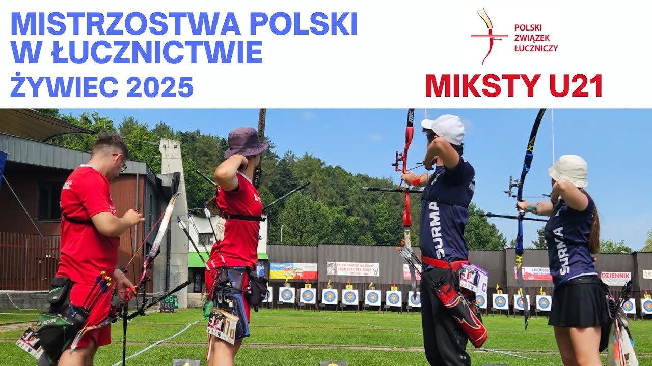 Miksty U21 - Mistrzostwa Polski w łucznictwie Żywiec 2025