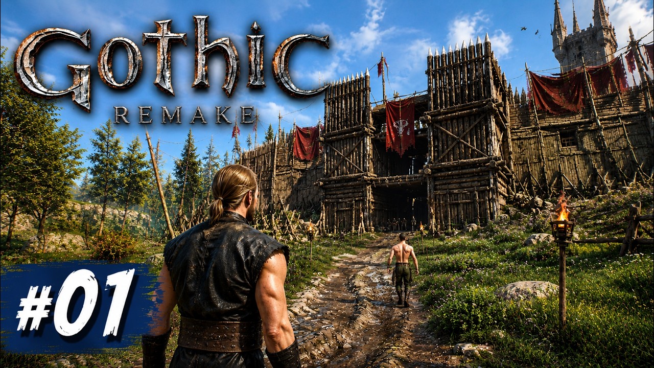 Zagrajmy w GOTHIC Remake [#01] - WITAMY W KOLONII