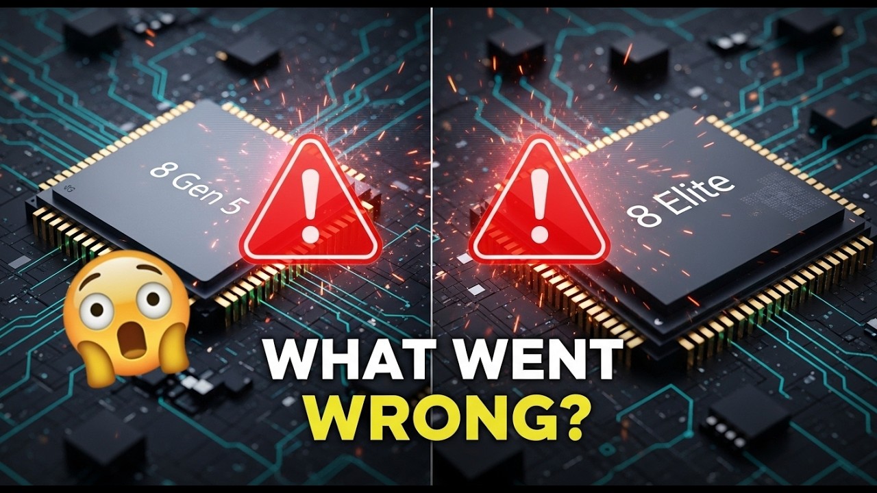 Snapdragon 8 Gen 5 vs Snapdragon 8 Elite &mdash; What Went Wrong