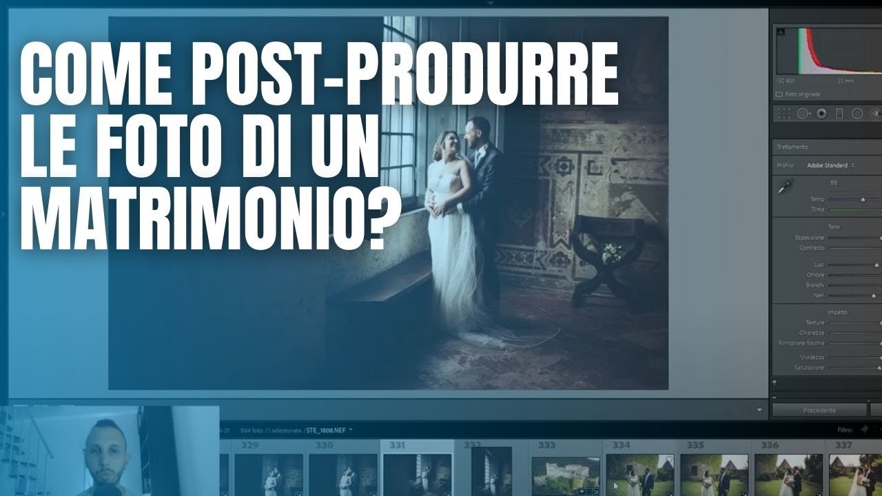 Come Post-produrre le Foto di un Matrimonio (in modo ottimale)