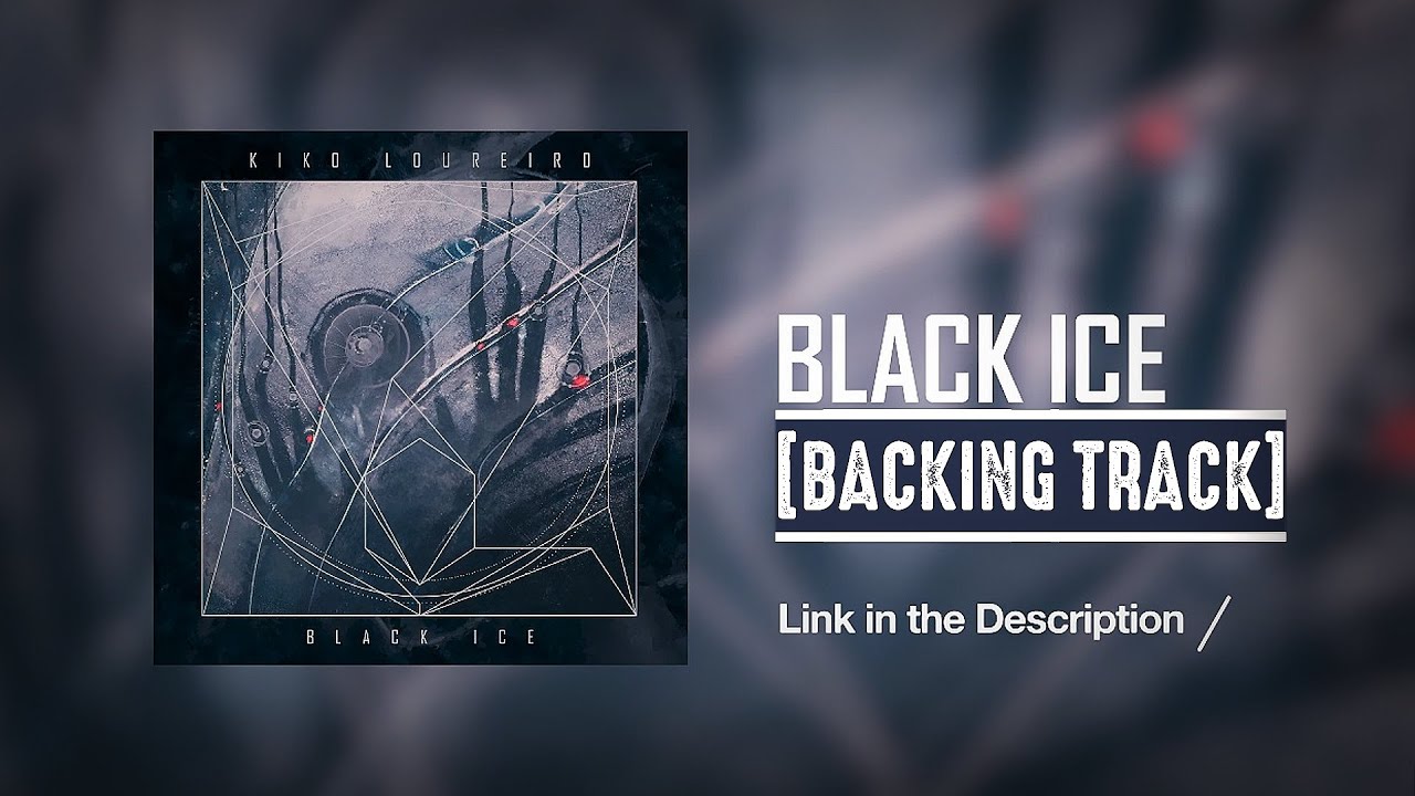 Kiko Loureiro • Black Ice • Backing Track『FREE DOWNLOAD』link in description