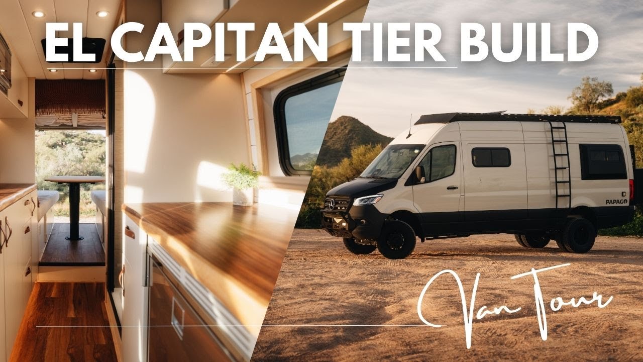 Потрясающая переделка микроавтобуса Sprinter | Пневматическая кровать в комплекте!