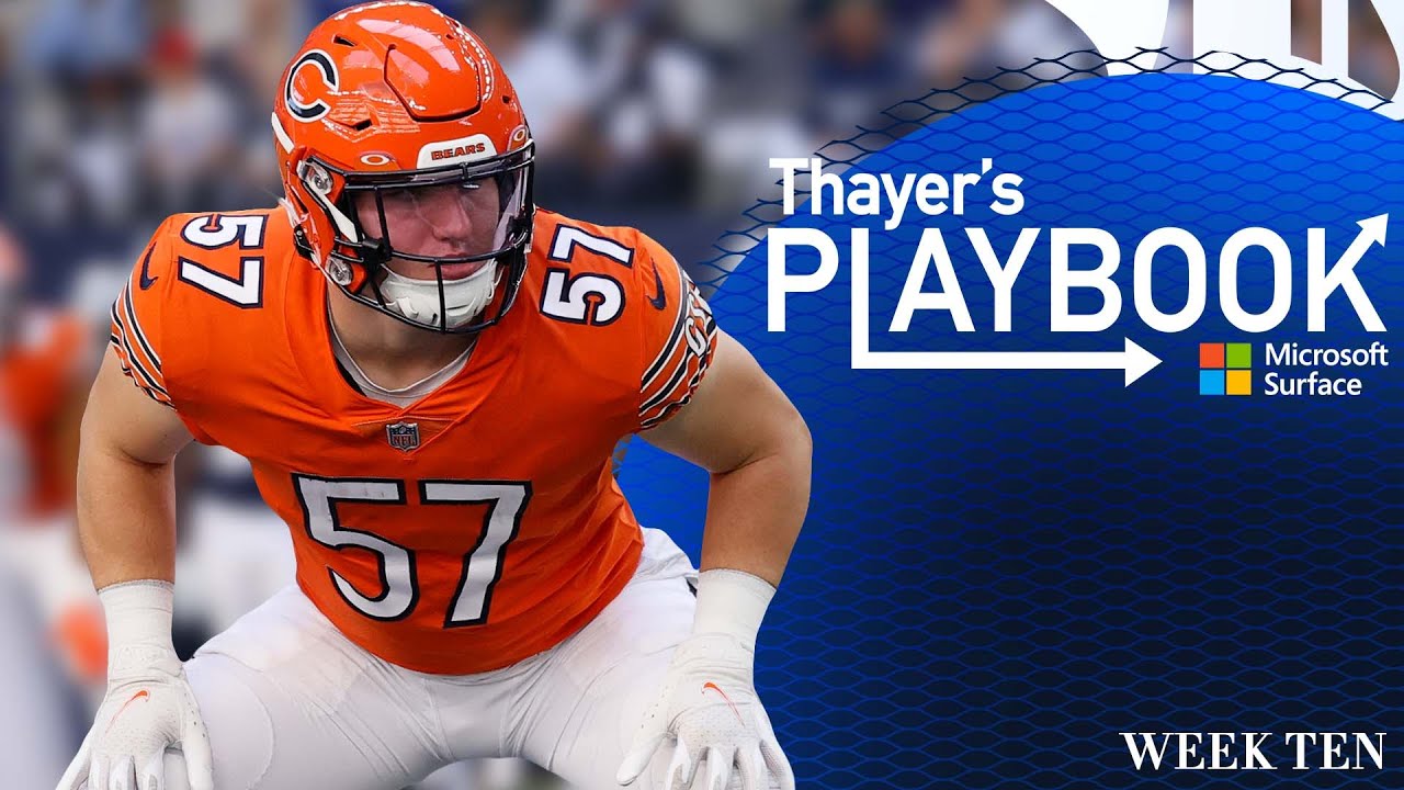 Jack Sanborn's explosive defense vs. Lions | Thayer's Playbook | Chicago Bears