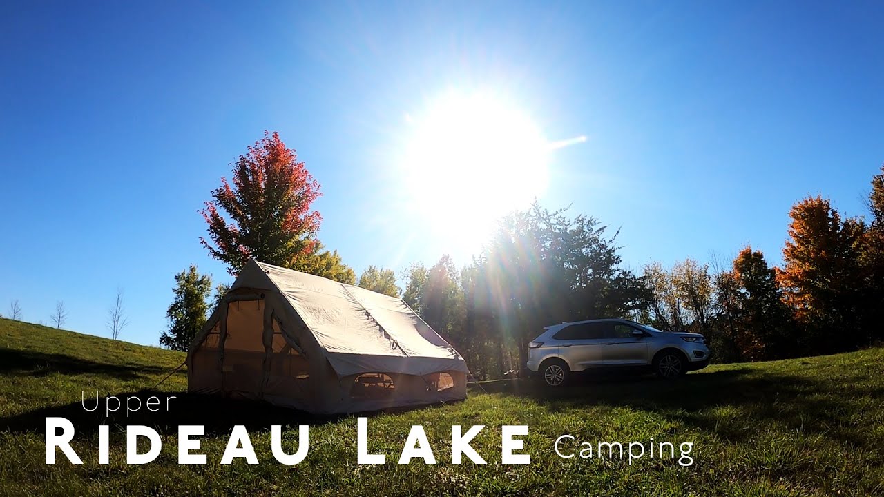 Visiting Westport Village, Camping near Upper Rideau Lake #닭갈비 🏕️🐔🔥