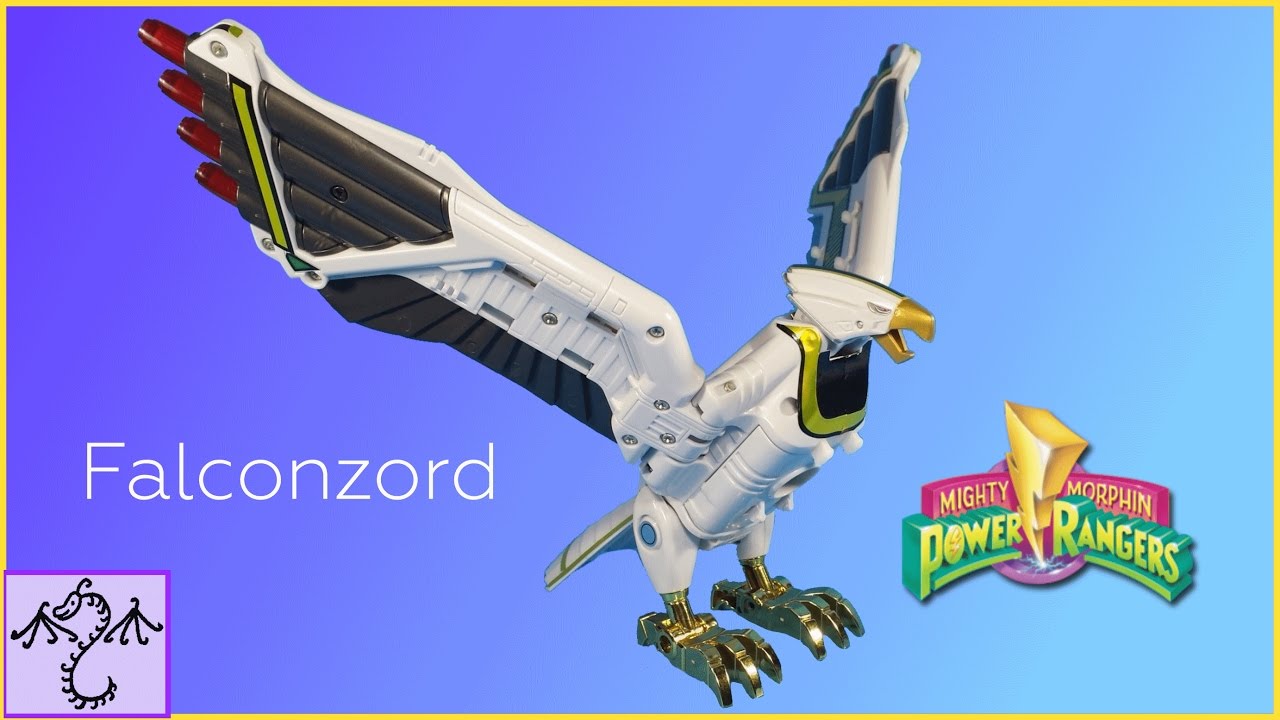 Обзор игрушки Deluxe Falconzord от White Power Ranger, 1995 г.