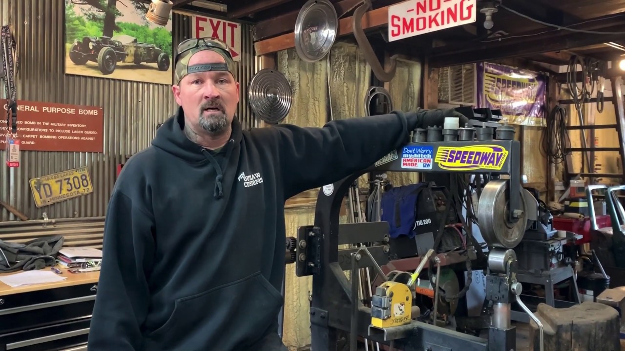 Metal shaping : English Wheel Tutorial