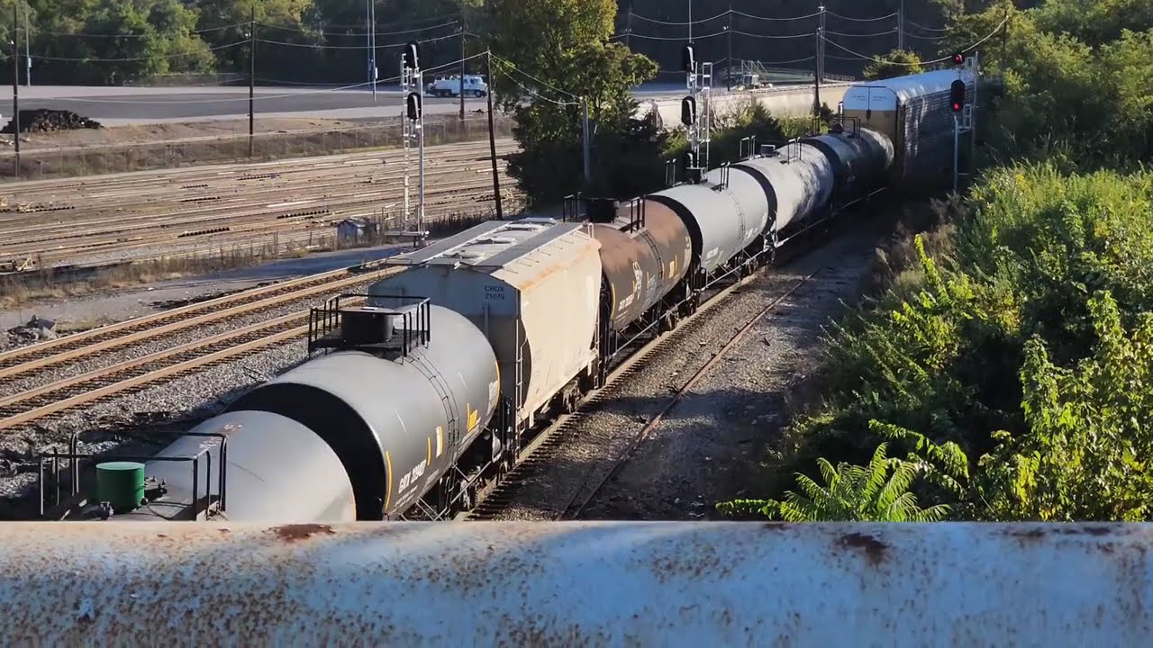 Csx Mixed Freight Train