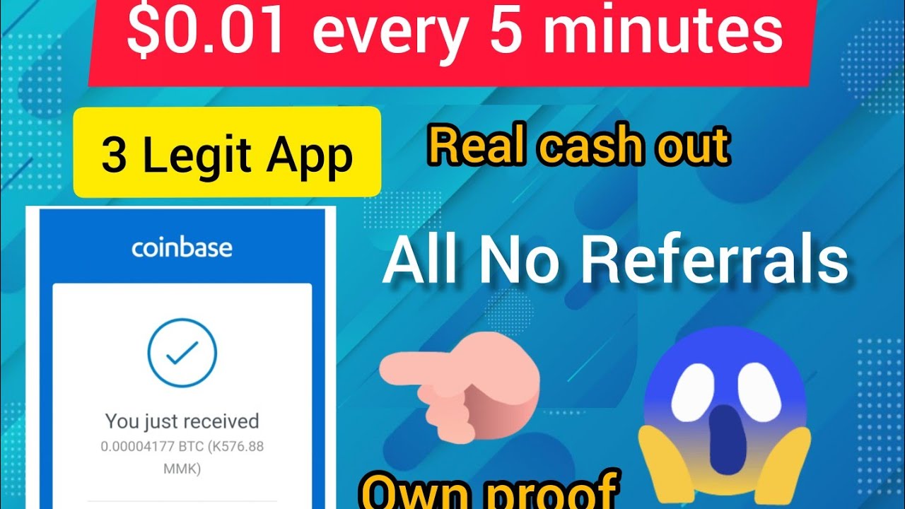 No Referral: 3Legit App earn $0.01 in 5minutes with my own proof in 2020 ;cash out in 1 day