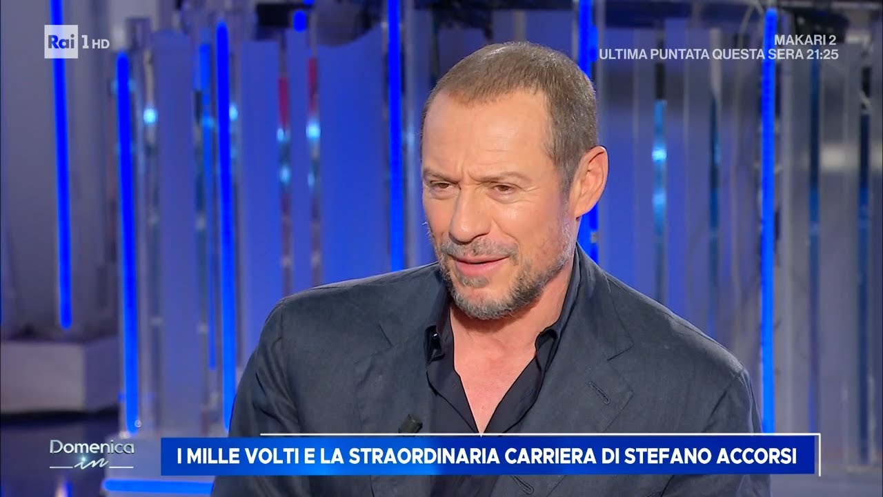 I mille volti di Stefano Accorsi - Domenica In 19/05/2024