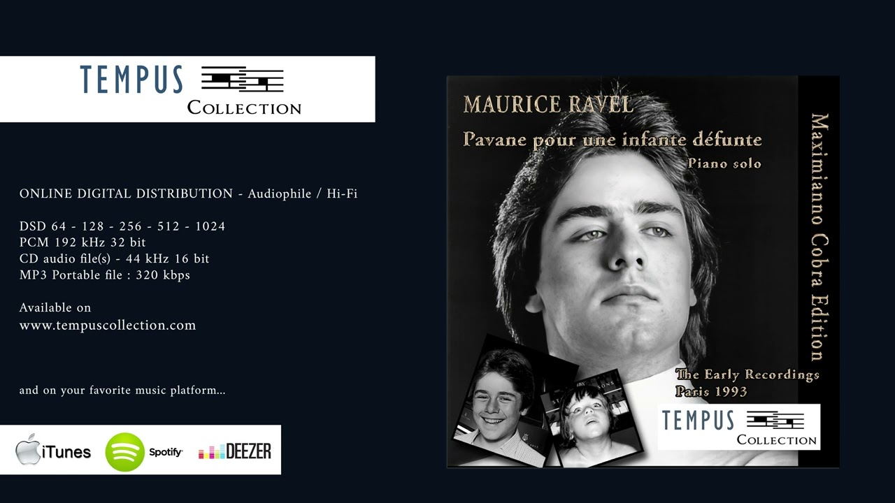 M. Ravel - Pavane pour une infante d&eacute;funte - Maximianno Cobra Edition The Early Recordings 1993 - 4K
