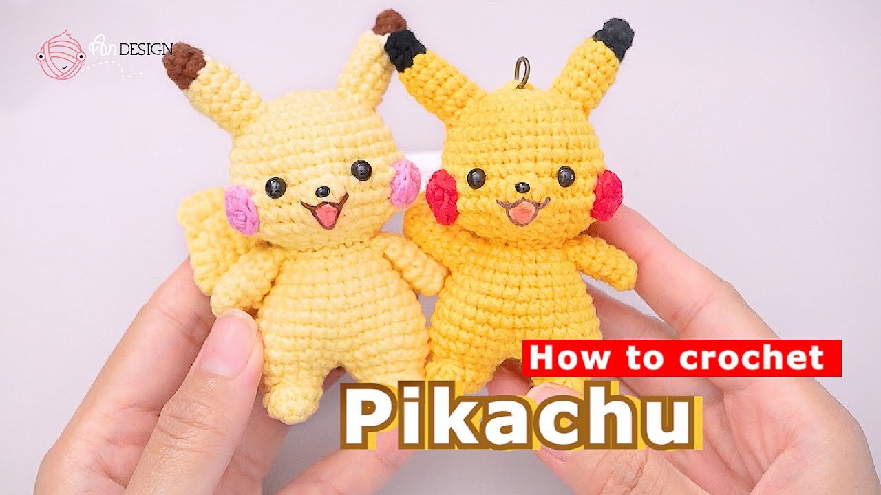 Pokemon Pikachu Amigurumi | Crochet Step-by-Step | Advanced Amigurumi Tutorial