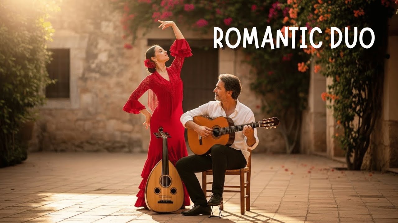 Spanish Guitar and Arabic Oud Romantic Duo Instrumental for Peaceful Moments