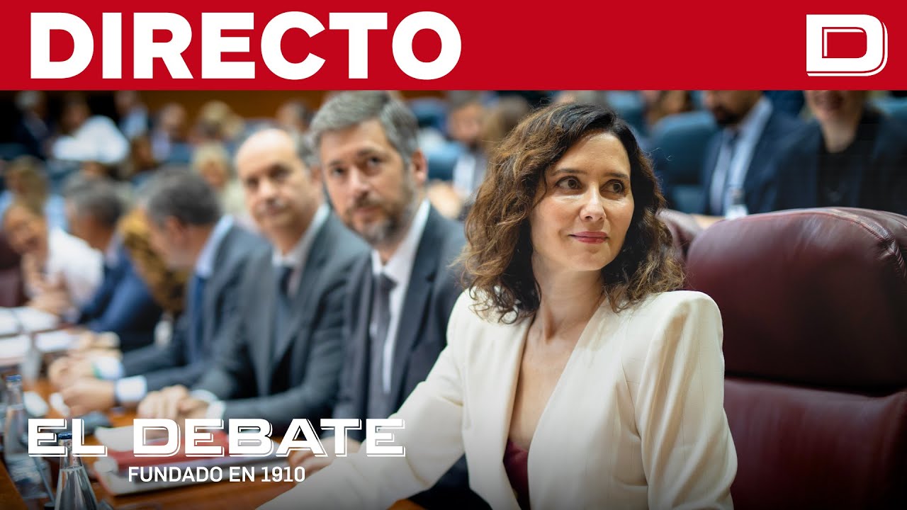 DIRECTO | Ayuso asiste al Pleno de la Asamblea de Madrid donde se cerrará la 'comisión Begoña'