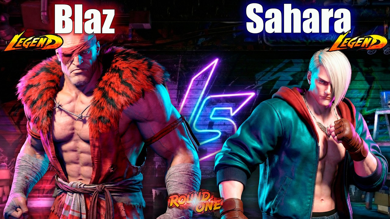 Blaz (Sagat) vs Sahara (Ed) ▰ Ultimate Spacing Battle! | SF6