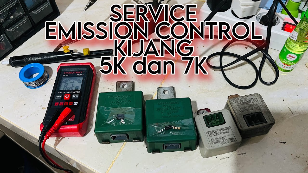 SERVICE DAN MENGETAHUI BEDA MODUL EMISSION CONTROL KIJANG 5K DAN 7K