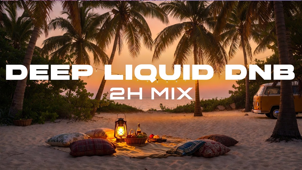 Deep Liquid DnB Sweet Escape 🌴 2 Hour Tropical Sunset Flow