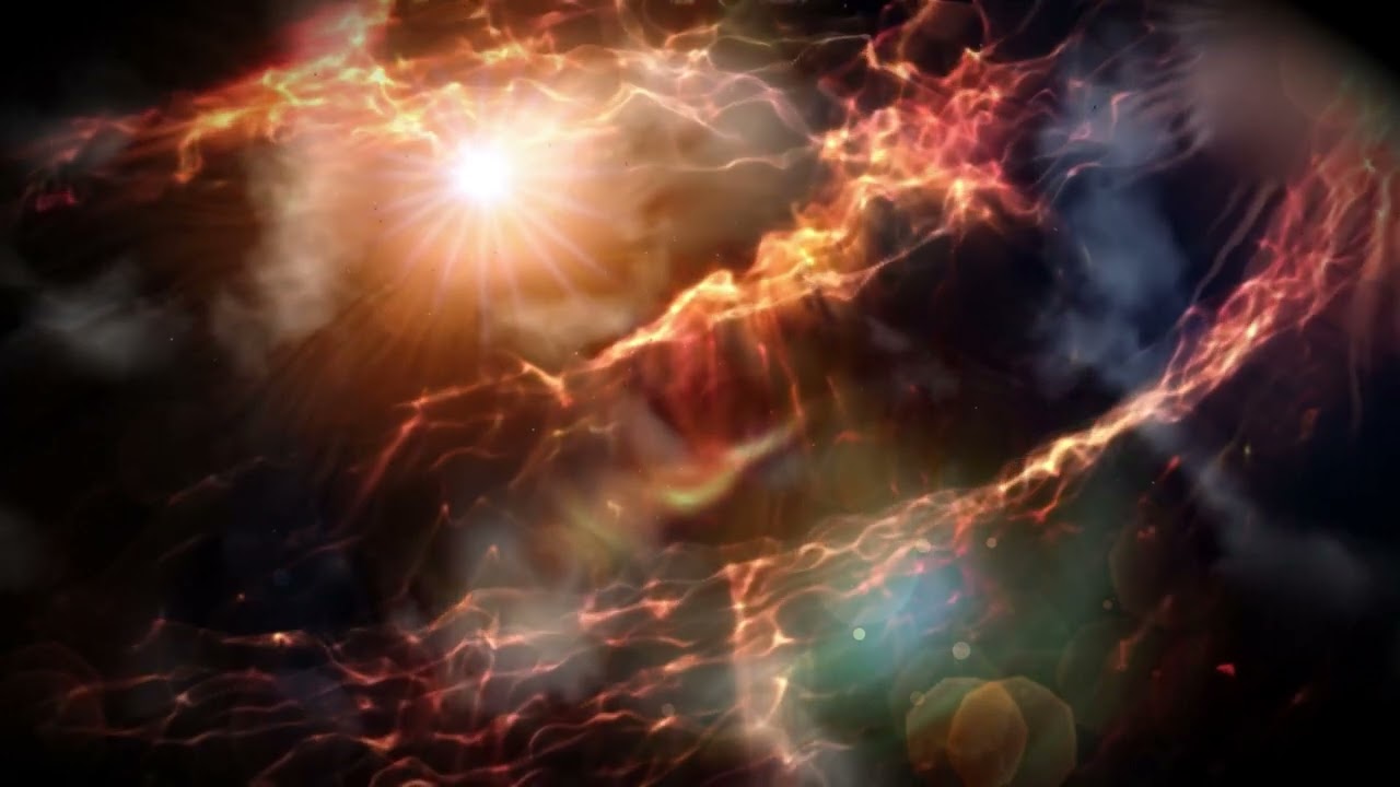 3 Hours 4K Screensaver Mysterious Nebula, Calm Ambient Music | 4K