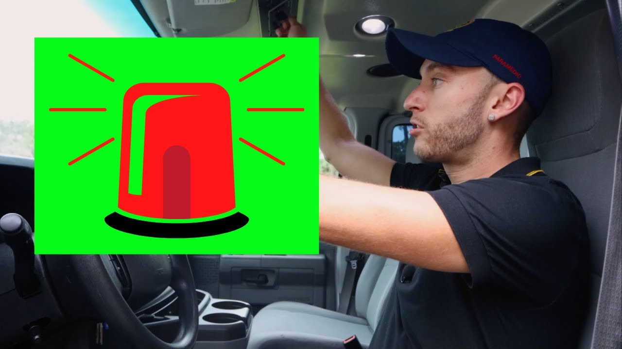 Siren Controls On Ambulance