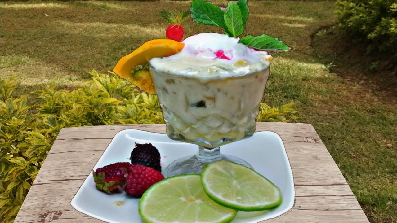 COMO PREPARAR 🍨 LULADA CON HELADO RECETA RICA EL MEJOR POSTRE CON HELADO 🍧