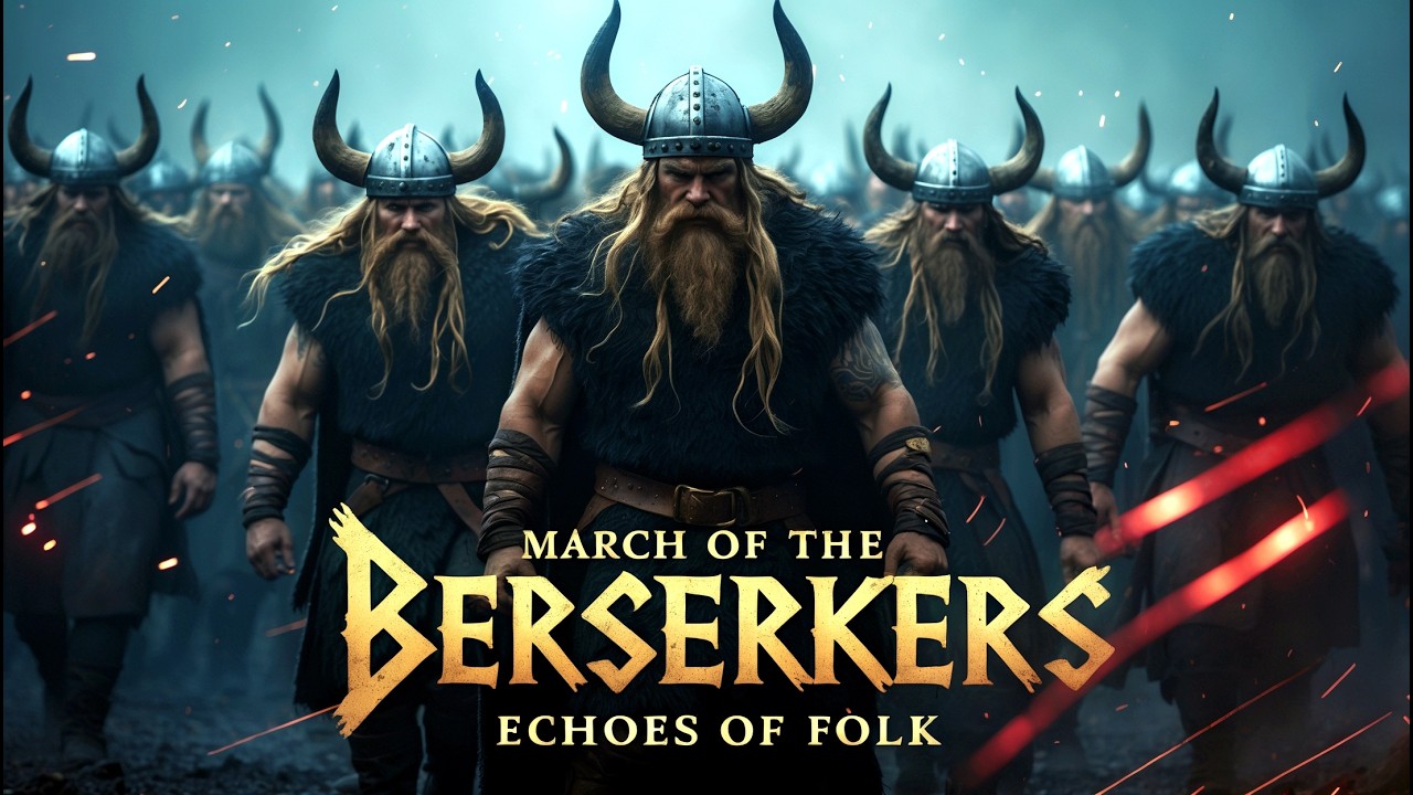 March of the Berserkers | War Drums | Viking Folk Music | Epic Nordic Folk | Dark Folk