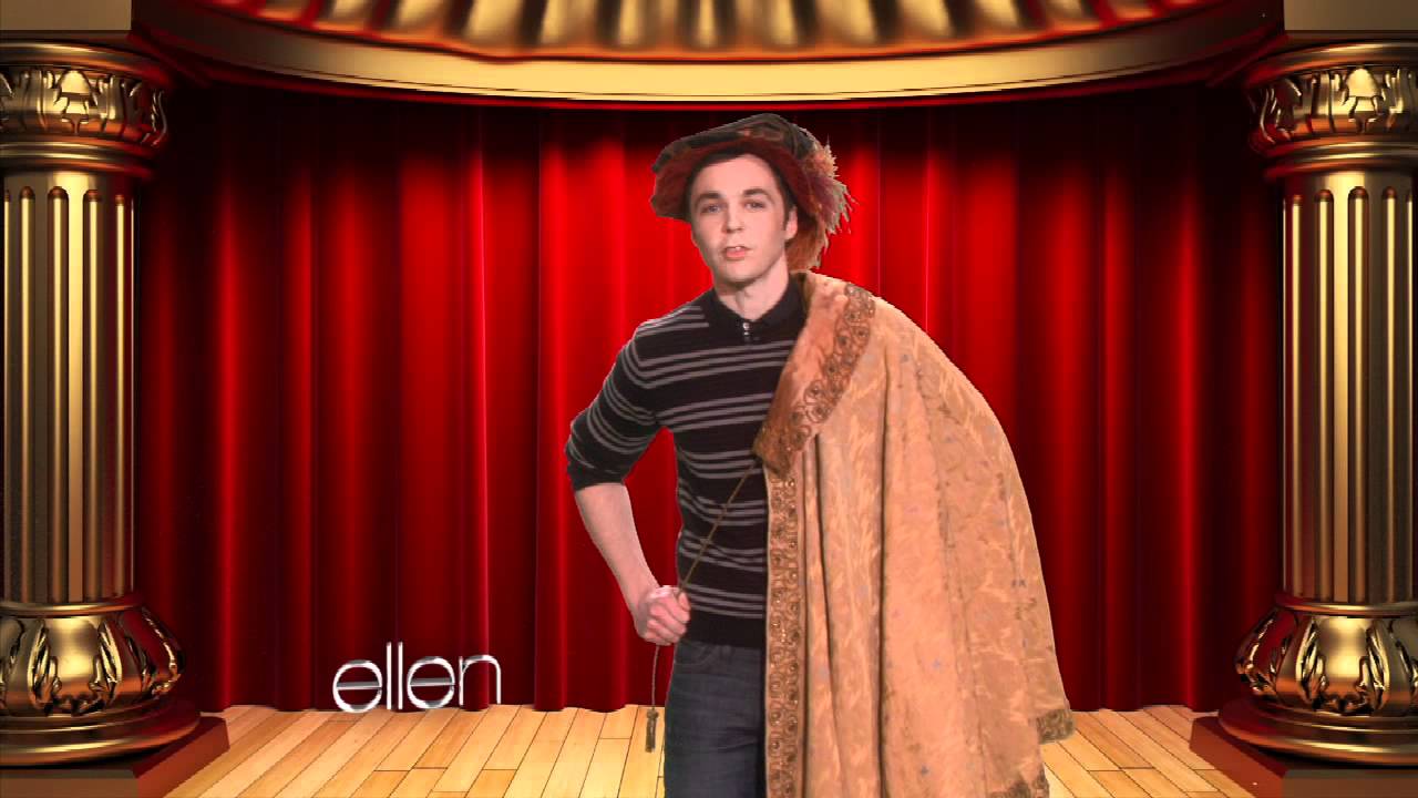 Ellen Helps Jim Parsons Prep for Broadway!