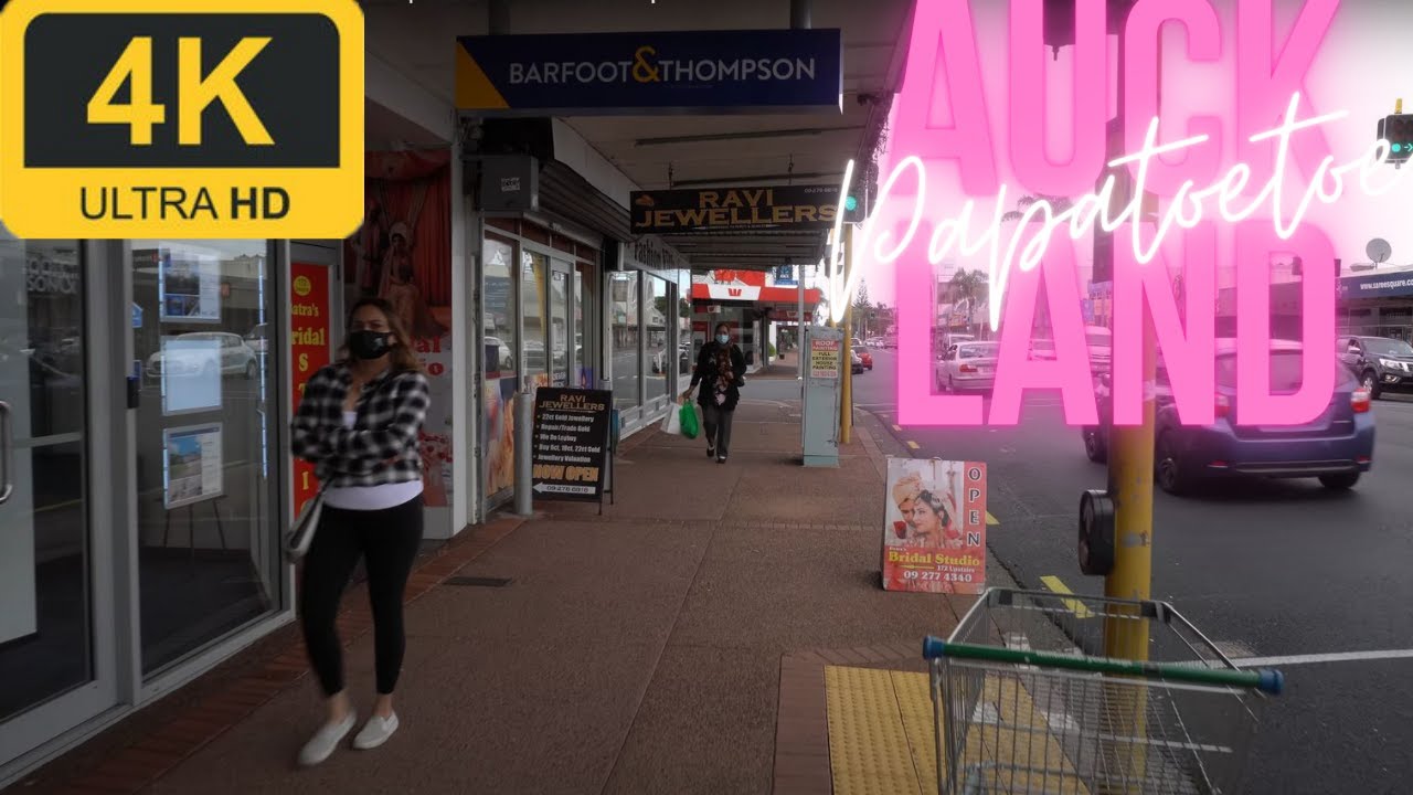 Walk in Auckland | Papatoetoe | Great South Road | 4K