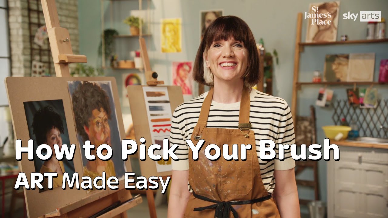 How To Pick Your Brush | SJP x Sky Arts presents Art Made Easy
