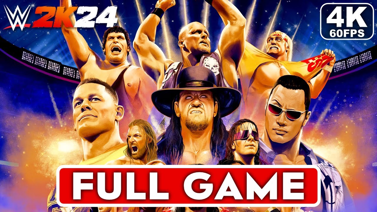 WWE 2K24 Showcase 40 Years Of Wrestlemania Gameplay Walkthrough FULL GAME [4K 60FPS PS5]
