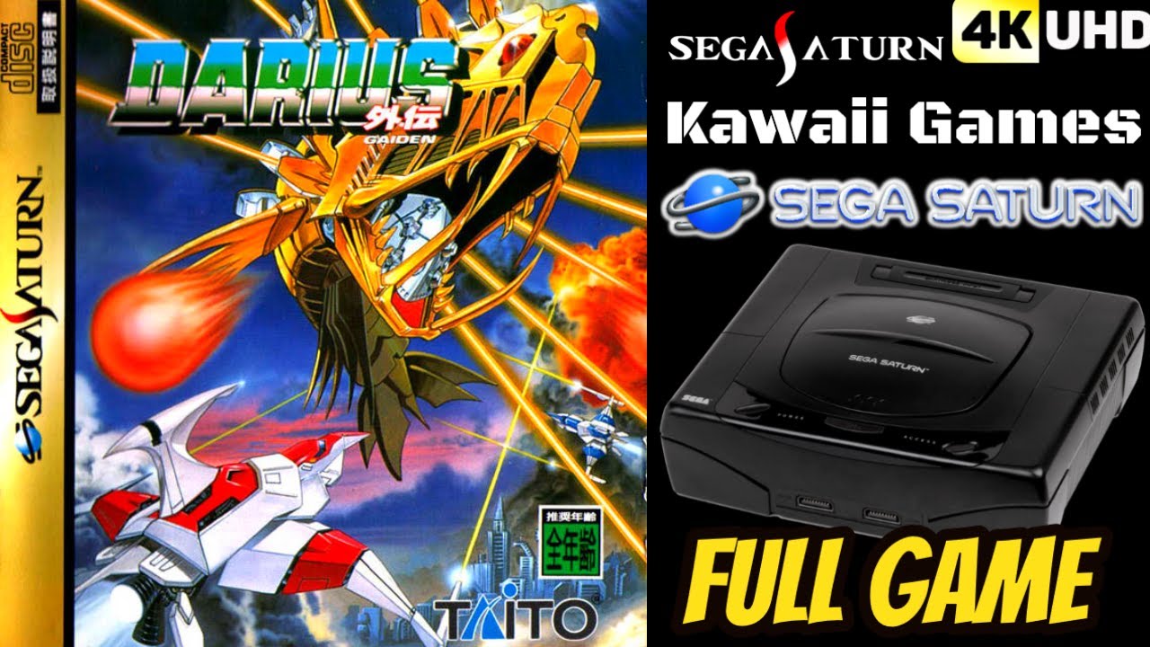 Darius Gaiden [SEGA SATURN] Gameplay Walkthrough FULL GAME🔴