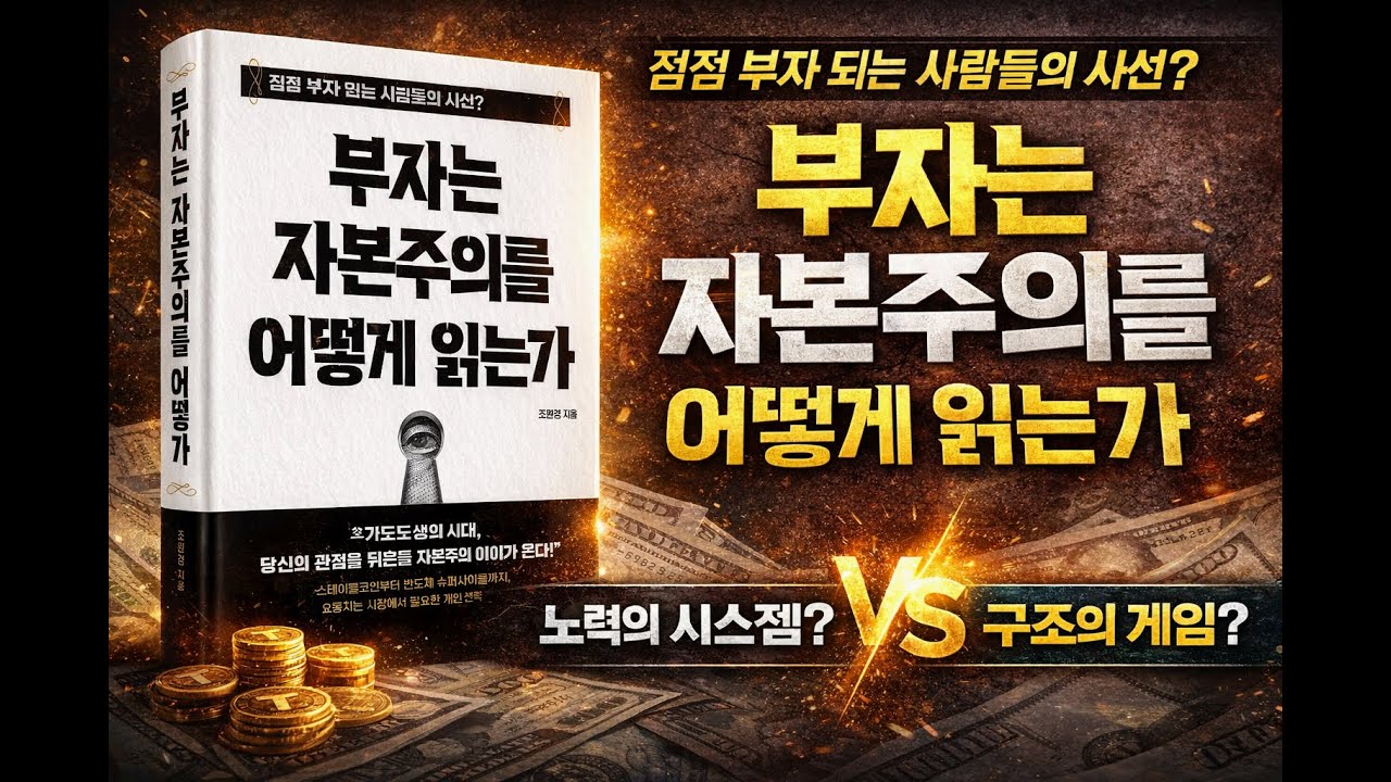 [5분 요약] 부자는 자본주의를 어떻게 읽는가, 시장에 숨겨진 돈의 흐름을 읽는 20가지 이야기
