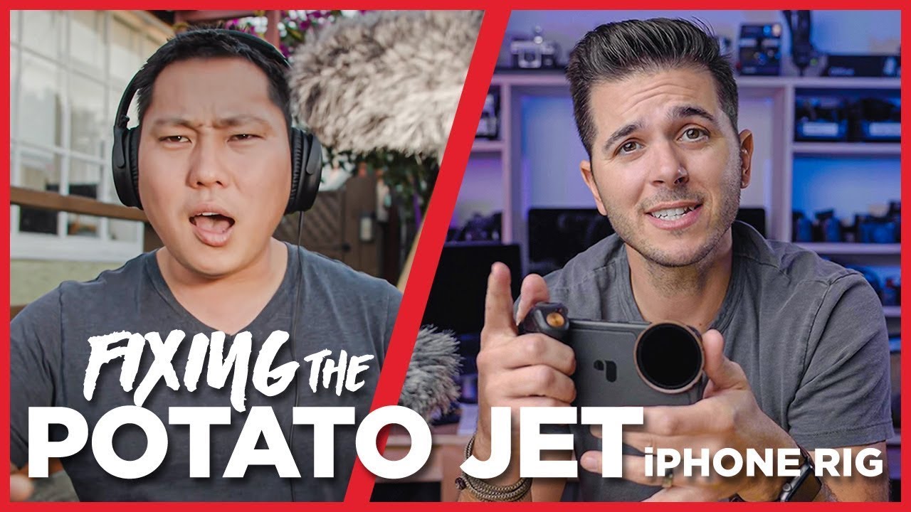 POTATO JET's iPhone Vlogging Rig FIXED - LiteChaser Pro VND Filters from Polar Pro