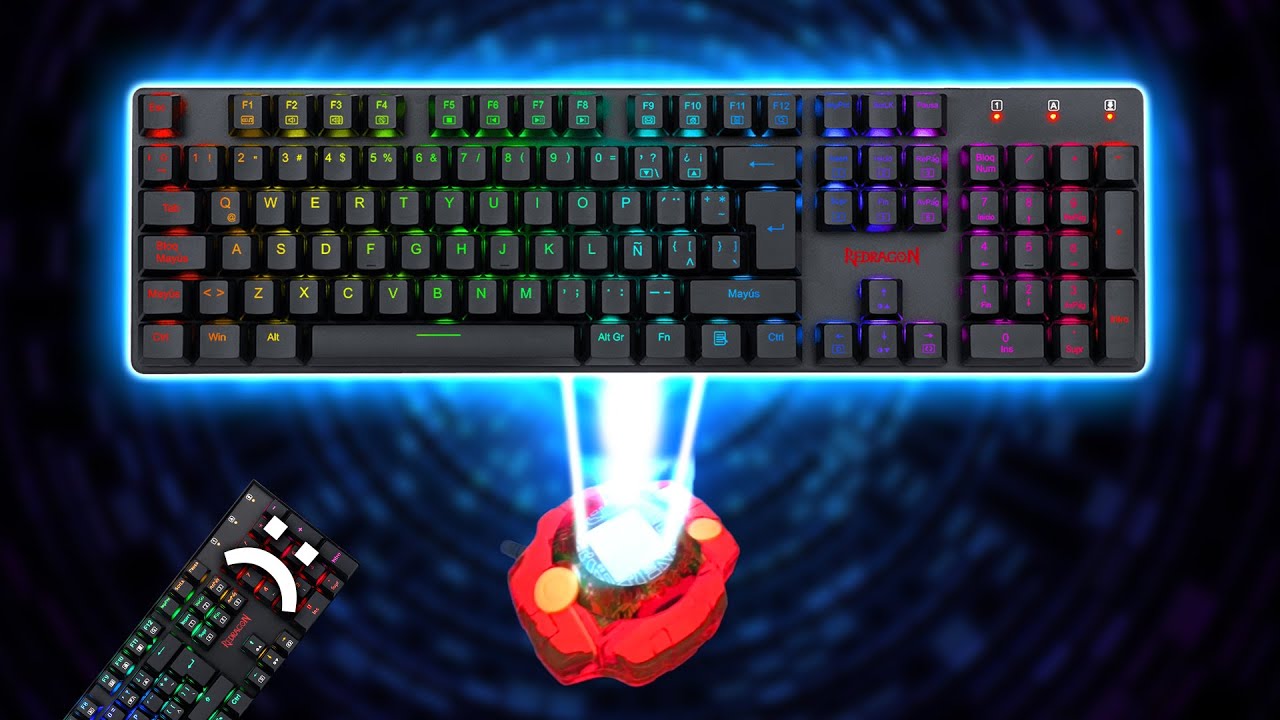 💥 A que tu teclado no hace esto! 💦⌨️ | Redragon SHRAPNEL K589 ▶ [REVIEW]