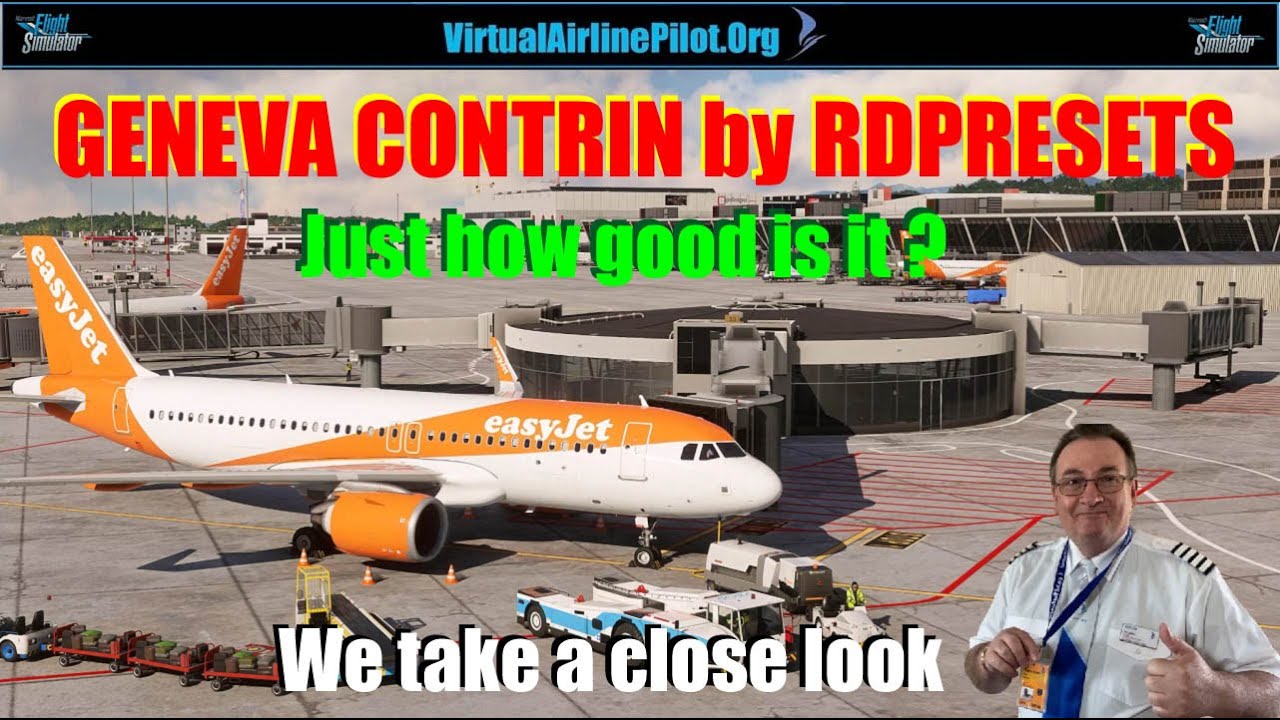 [MSFS2020] | GENEVA CONTRIN AIRPORT LSGG BY RDPRESETS | IS IT ANY GOOD ? | A VIDEO REVIEW