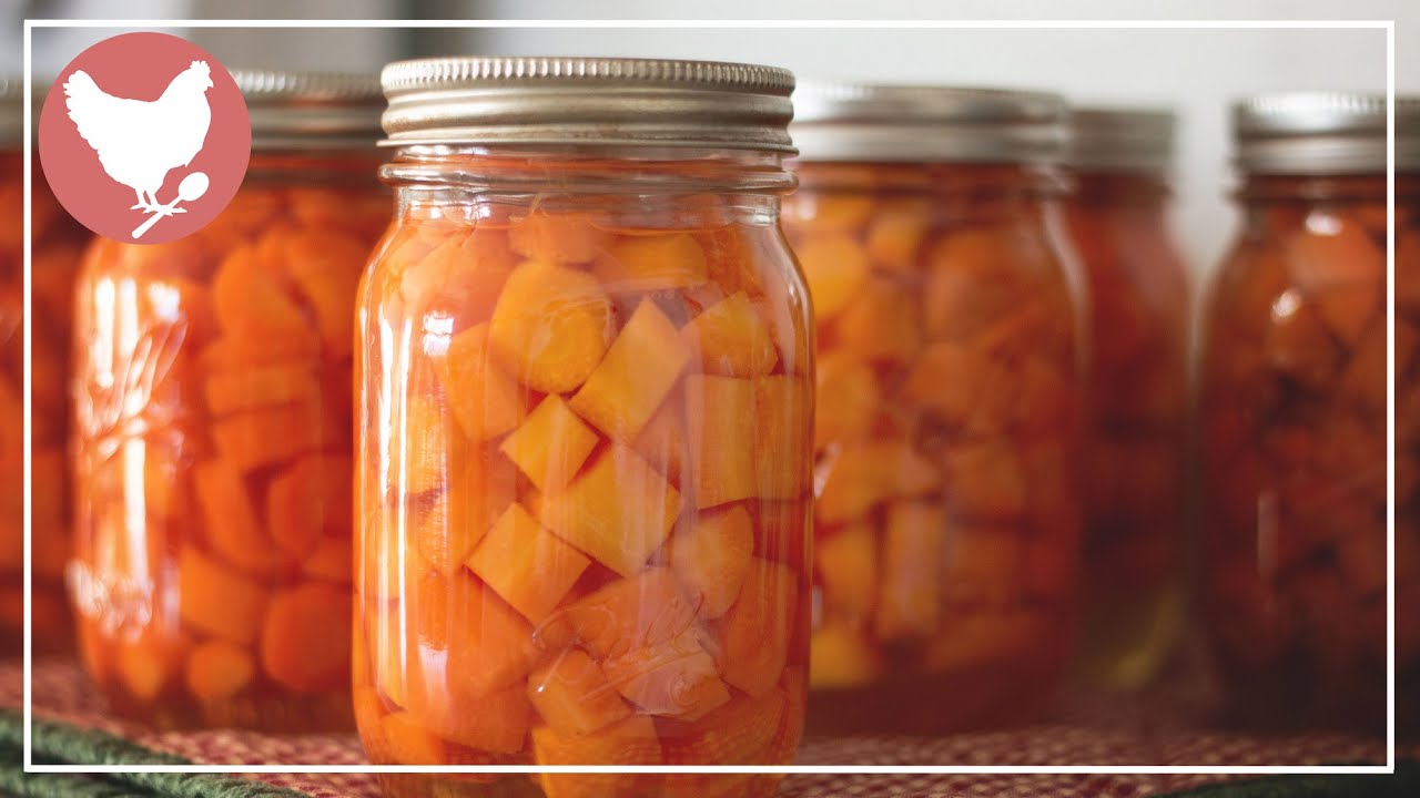 Canning Carrots - March Canning Madness Kick-off
