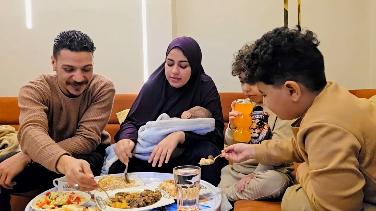 يوم كامل علي الطبيعة مع أسرتي&hearts;️لكن زيارة مروه وزينب وأخواتهم كان ليهم رأي تاني😱للأسف مقدرتش أفرحهم